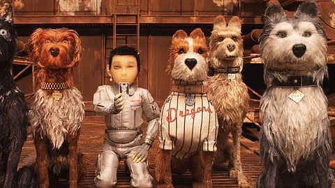 A still from Isle of Dogs.