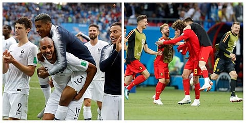 Considering the attacking strength of France and Belgium, there's potential for a goal-fest when the European neighbours meet in the World Cup semifinals | AP Images