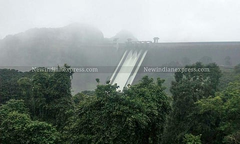 Idukki dam shutters opened. (Photo | A Sanesh/ EPS)
