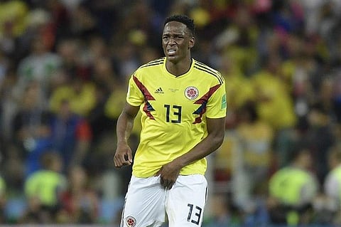 Colombian World Cup star Yerry Mina. | (File | AFP)