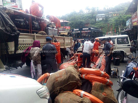 Rescue activities are being undertaken by authorities in Kerala. ( Photo | EPS)