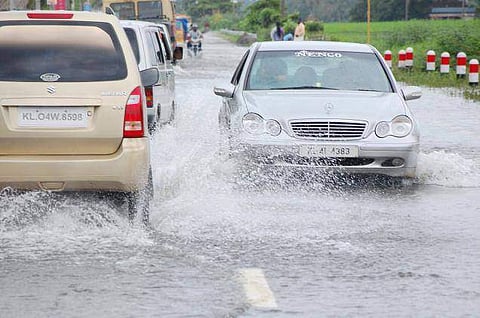 The 24-km-long AC Road was under water from July 15 after massive flood (Photo | Facebook/Beauties of Alappuzha)