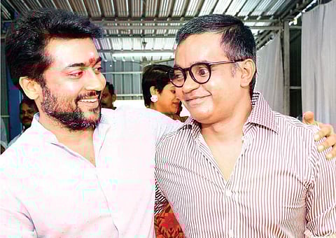 Actor Suriya and filmmaker Selvaraghavan.
