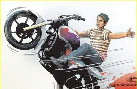 The stunt, besides causing fear and concerns to passersby, had also created traffic jams and tension in the area.