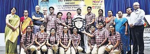 Students from 25 government and private schools participated