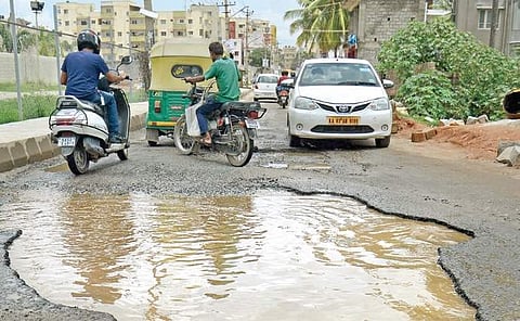 Mumbai is likely to get into record books for its potholes very soon. (File photo| Pushkar V)