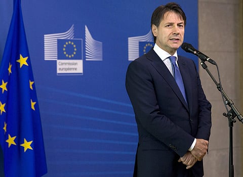 Italy's Prime Minister Giuseppe Conte. ( File Photo| AFP )