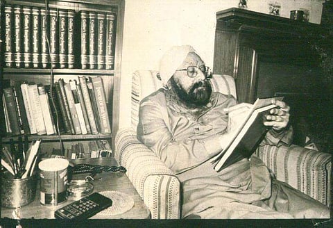 Having witnessed the impact of Partition first-hand,  Khushwant Singh was inspired to write 'A Train to Pakistan', one of his most famous works, published in 1956. (Photo | Express Archives)
