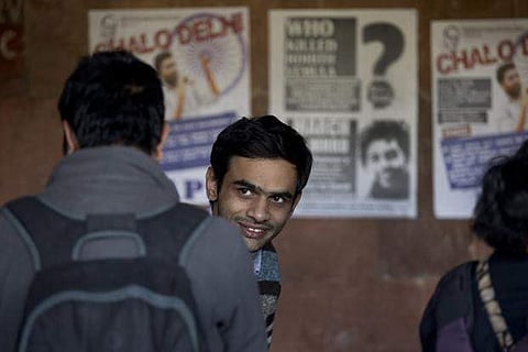 JNU student leader Umar Khalid (Photo | File/PTI)