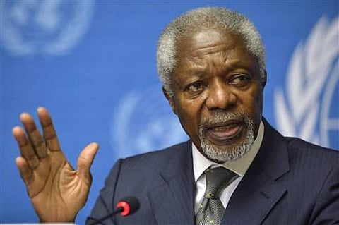 Literacy is a bridge from misery to hope- Kofi Annan. He was the seventh Secretary-General of the United Nations. (Photo | AP)