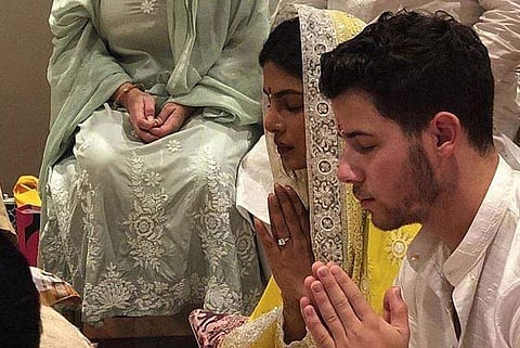 Priyanka Chopra and Nick Jonas. (Photo | Instagram)