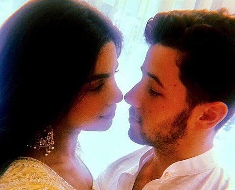 Priyanka Chopra and Nick Jonas. (Photo | Instagram)