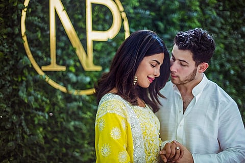 Priyanka Chopra and American singer Nick Jonas officially announced their engagement after a pooja ceremony held at the actor's residence in Mumbai, ending months of speculation about their relationship. (Photo | Instagram)