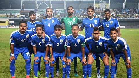 India U-20 football team (Photo/Twitter)