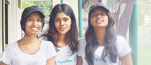 Sharon Kumar, Ashika Gurumath, and Sunita Sylviawin