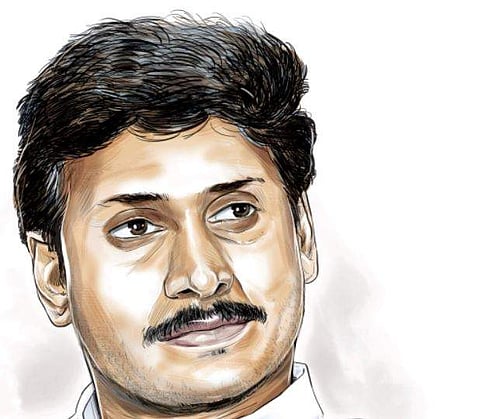 YSRC chief Jagan Mohan Reddy (Express Illustration by Amit Bandre)