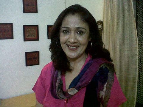 Actor Sujata Kumar (Photo | Twitter @SuchitraKrishnamoorthi)