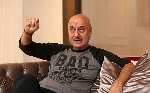 Veteran Bollywood actor Anupam Kher (File | PTI)