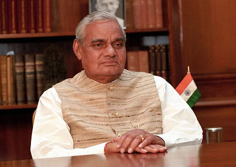 Late Former Indian Prime Minister Atal Bihari Vajpayee. (File)