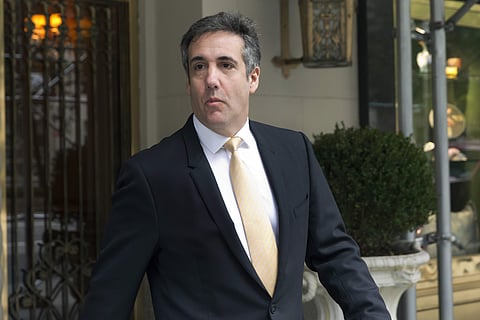 Former personal lawyer to US President Donald Trump Michael Cohen | AP