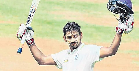 Baba Indrajith hit an unbeaten 112 for his club side Jolly Rovers on Tuesday.