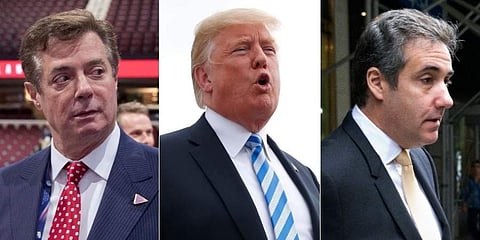 Two of Trump's closest aides found guilty of election campaign frauds, US President implicated