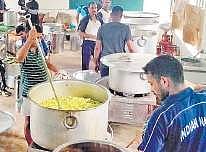 Kerala floods: Navy’s community kitchen feeds thousands in despair