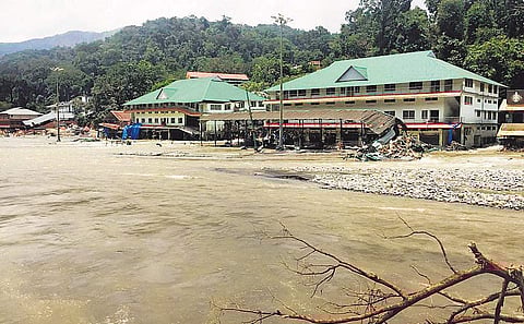 A view of the deviated Pampa river | Express