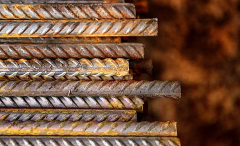 Reuters file image of a steel rebar used for representational purpose only