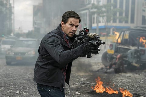 A still from Mile 22.