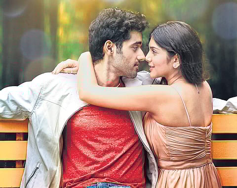 Utkarsh Sharma and Ishita Chauhan in 'Genius'.