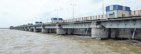 After the State received good rainfall, Sripada Yellampally project brims at full storage level | Express