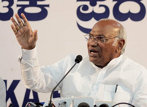 Senior Congress leader Mallikarjun Kharge (File | EPS)