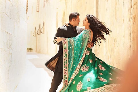 Salman Khan and Katrina Kaif in a still from 'Bharat' taken in Malta. (Photo | Instagram)