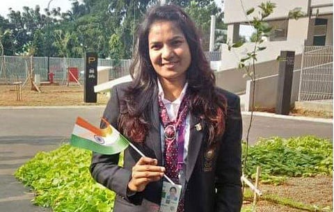 Indian kabaddi player Usha Rani is from Yeswantpura in Bengaluru. (Photo | EPS)