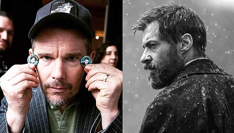 'Well, it's a great superhero movie. It still involves people in tights with metal coming out of their hands. It's not Bresson. It's not Bergman. But they talk about it like it is,' says Hawke on Hugh Jackman's 'Logan'.