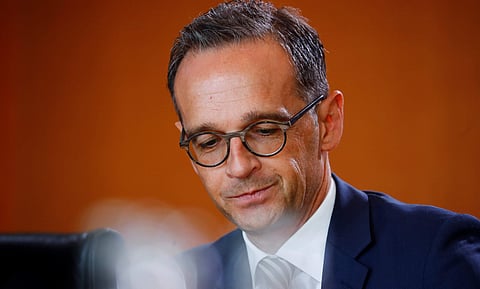 German Foreign Minister Heiko Maas arrives for the weekly cabinet meeting at the Chancellery in Berlin, Germany. (Photo: Reuters)