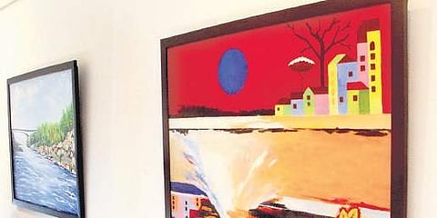 Painting exhibition-cum-sale at the Kerala Lalithakala Akademi Art Gallery in Kozhikode