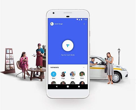 Google Tez. (Photo | Google Tez)