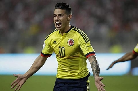James Rodriguez.(Photo | AP)
