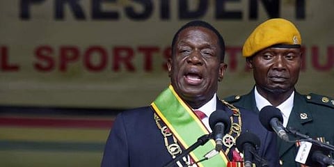 Zimbabwe President Emmerson Mnangagwa | AP