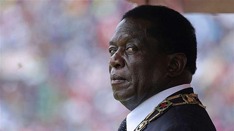Zimbabwe President Emmerson Mnangagwa  | AP