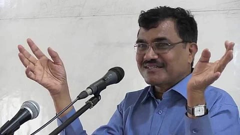 Human rights activist Anand Teltumbde (Photo | YouTube)