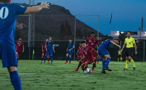 FC Goa defeated Spanish Tercera division side Deportiva Minera 3-0 (Photo | Twitter/FC Goa)