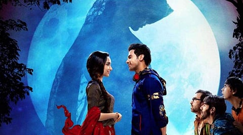 A screengrab of the poster of 'Stree' (Photo | IMDB)