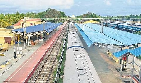 The Kochuveli railway terminal  B P Deepu