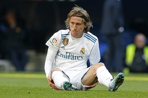 Real Madrid midfielder Luka Modric (File | AP)