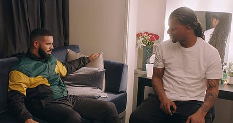 The visual begins with Drake standing outside Kiki's window as he attempts to charm the woman with a few smooth lines and promises. (Photo | Youtube screen grab)