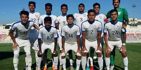 India U-16 football team (Photo | Twitter)