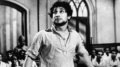 Sivaji Ganesan in 1952 superhit, 'Parashakthi'.